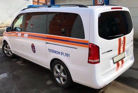 Автомобиль сложно отличить от транспорта спасслужб