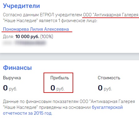 Миллиардный вдруг актив достался любительнице антиквариата?