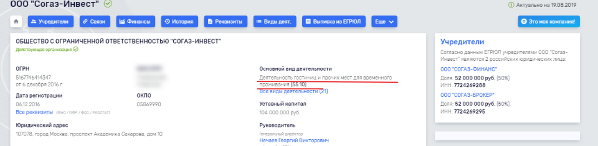 А этой компании досталось 636 га охотничьего угодья "Калининский 2"