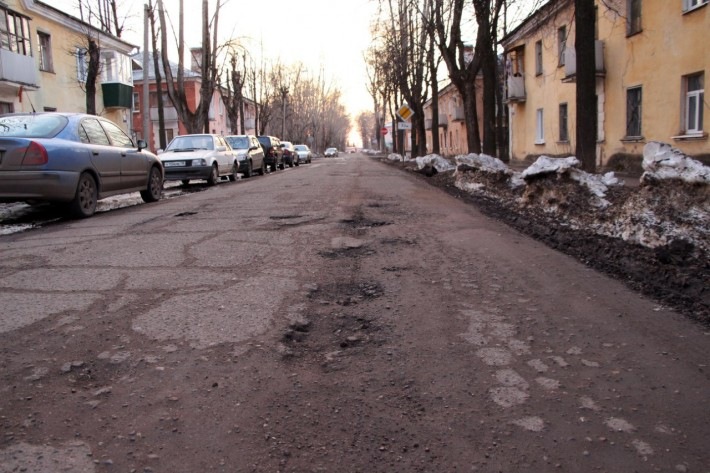 Дороги города Глазова, где работает Чепецкий механический завод