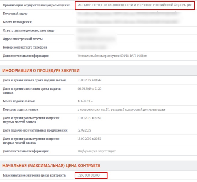 Контракт получила "пустышка"?