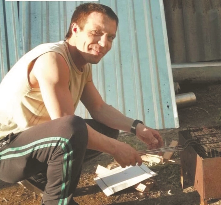 Погибший Владимир Грушин.