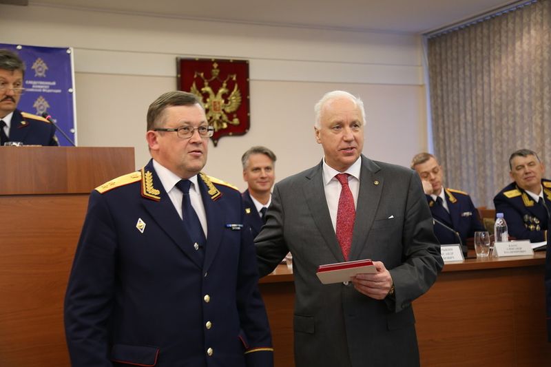 Владимир Лоскутов и Александр Бастрыкин