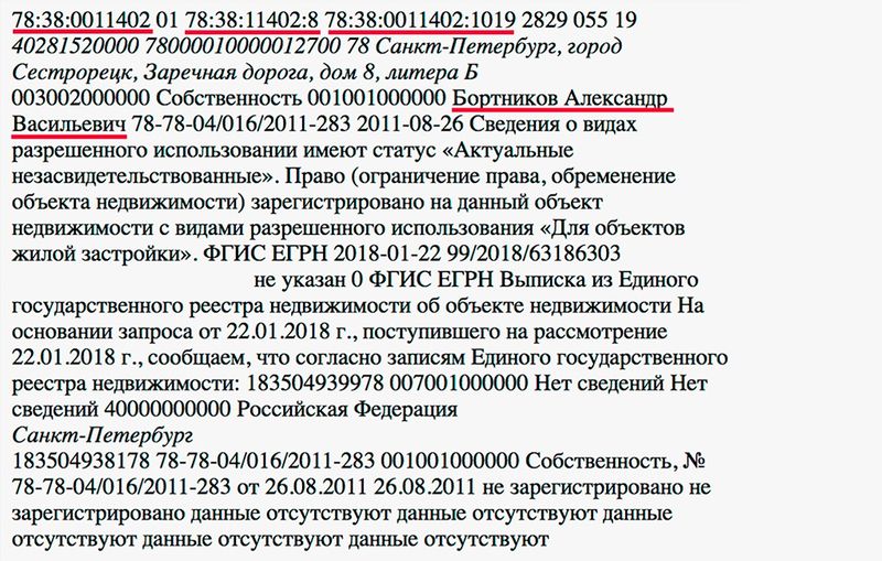 Та же самая выписка из Росреестра, но прочитанная с помощью обычного редактора кода